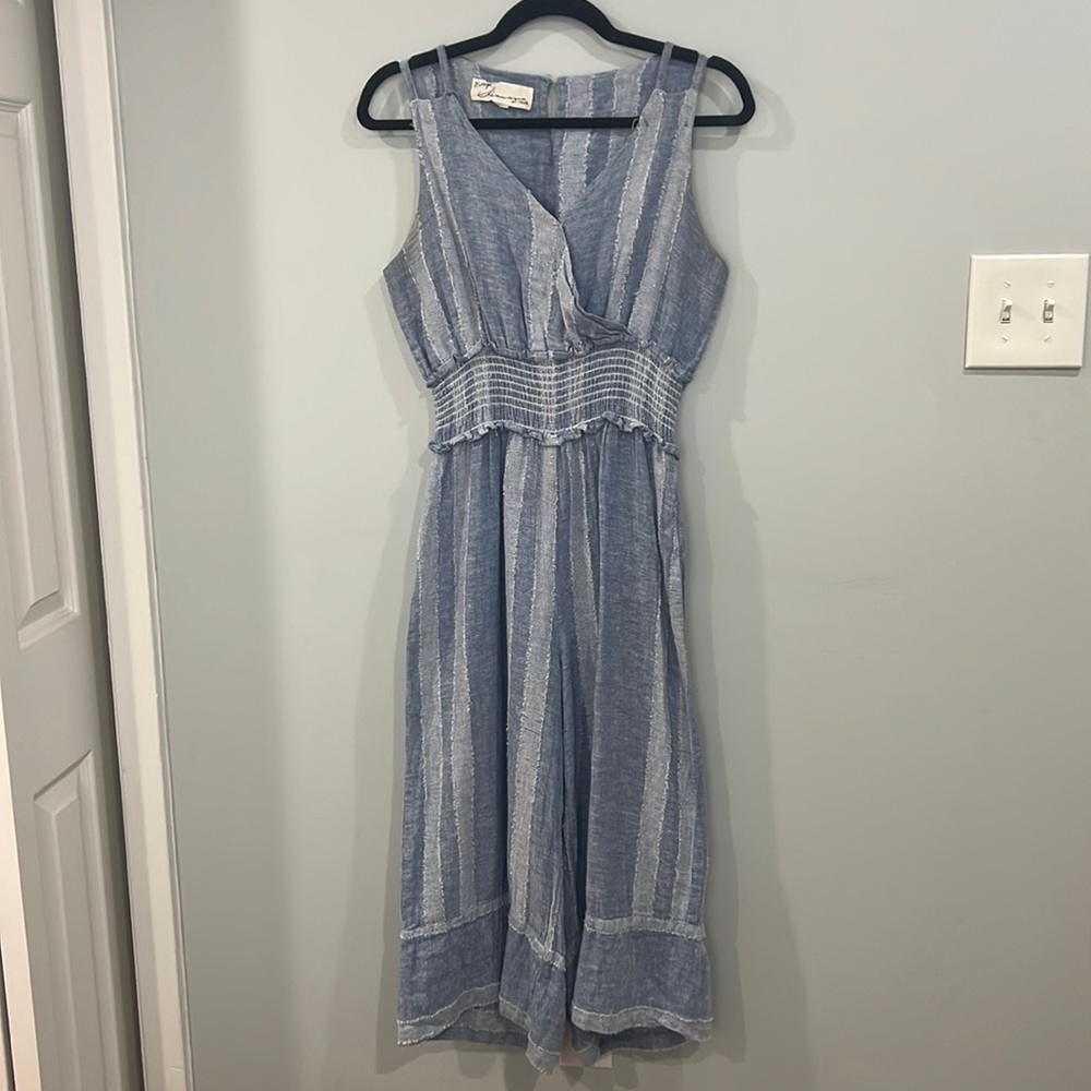 Jean jumpsuit size small